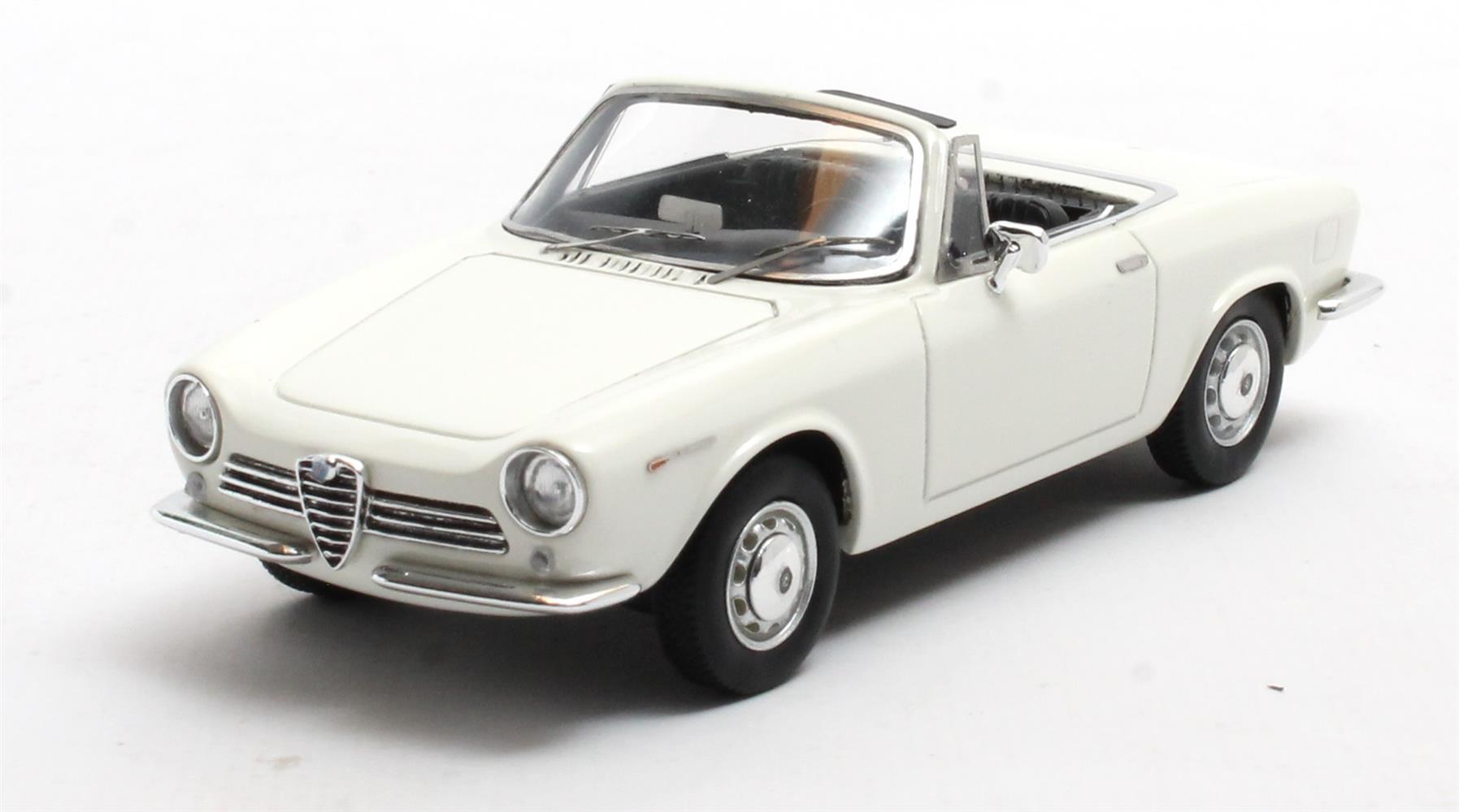 Alfa Romeo Giulia Spider prototipo 1963 Wit - 1:43